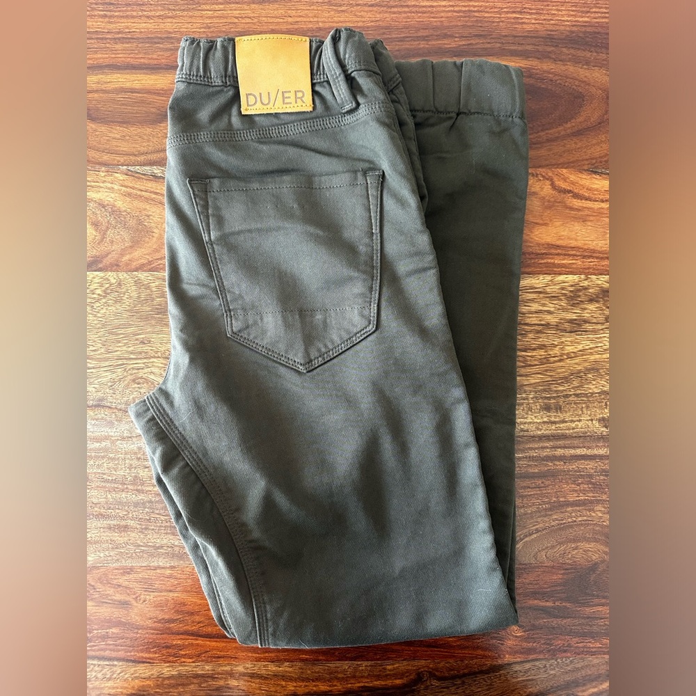 Mens Small Duer No Sweat Jogger (Olive)